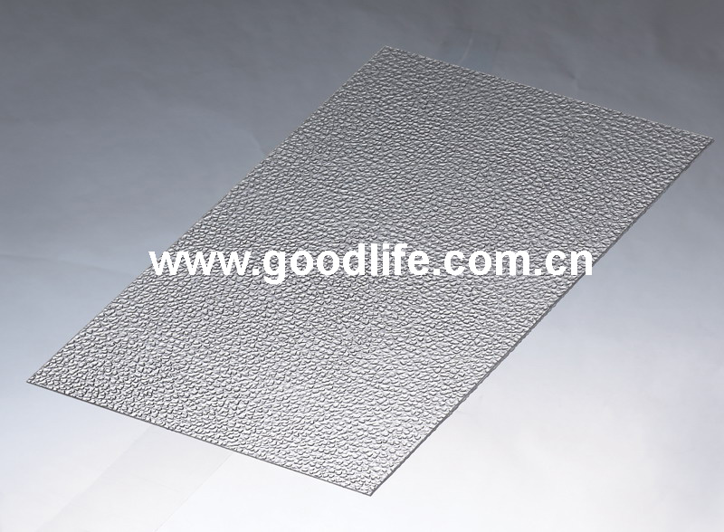 Polycarbonate Raindrop Embossed sheet