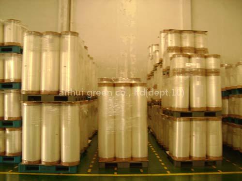 Bopp packing tape clear jumbo roll (with adhesive)