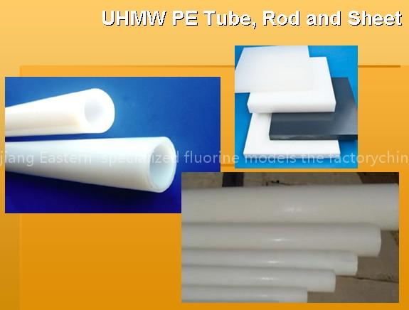UHMW PE Tube, Rod and Sheet