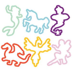 Silly Bandz Rubber Band Bracelets