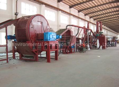 tire making into rubber powder