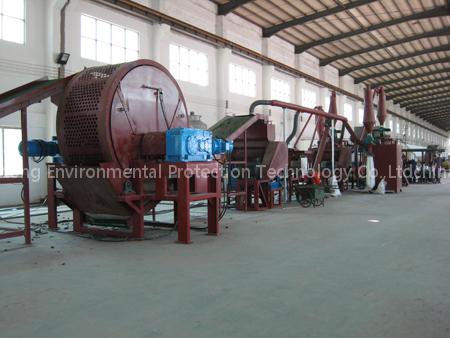 tire recycle production line