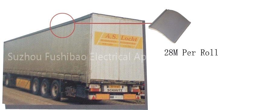 Rubber Pelmet,Curtainsider Pelmet
