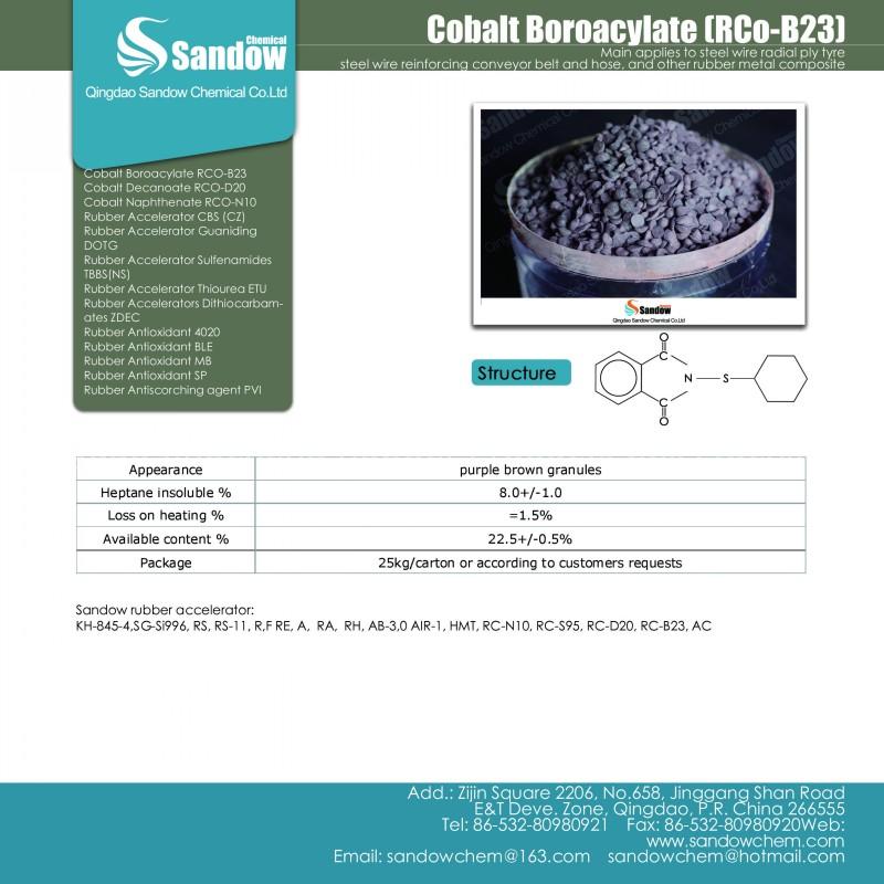 Rubber Accelerator Cobalt Boroacylate(RCO-B23)