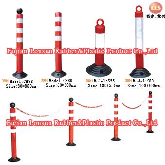 Rubber Flexible Post/PE warning post/Traffic Safety/Roadway Safety