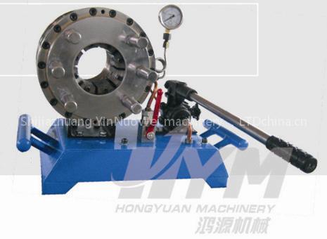 manual locking pipe machine