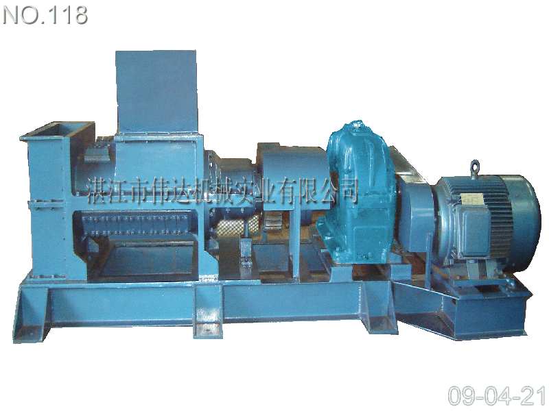 Twin Screws Crushing& Extruding Washing Machine
