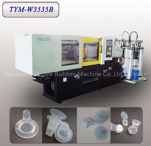 Horizontal direct pressure Liquid Silicone Rubber (LIM) injection molding machine