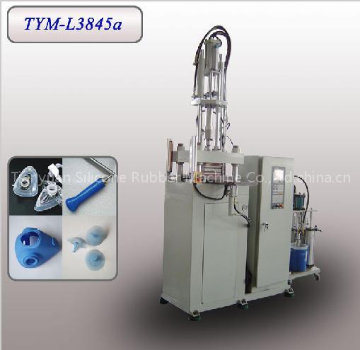 Vertical direct pressure Liquid Silicone Rubber (LSR) injection molding machine