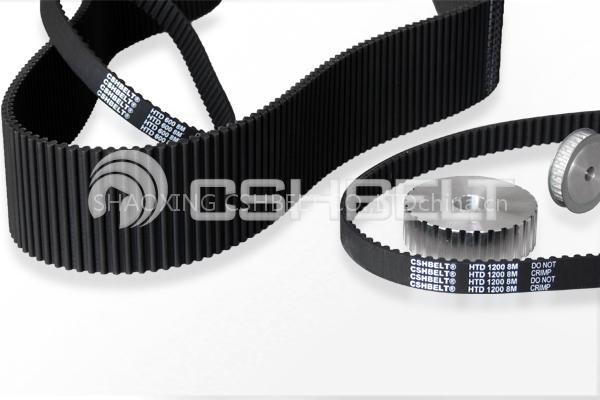 Seamless rubber industrial Belts