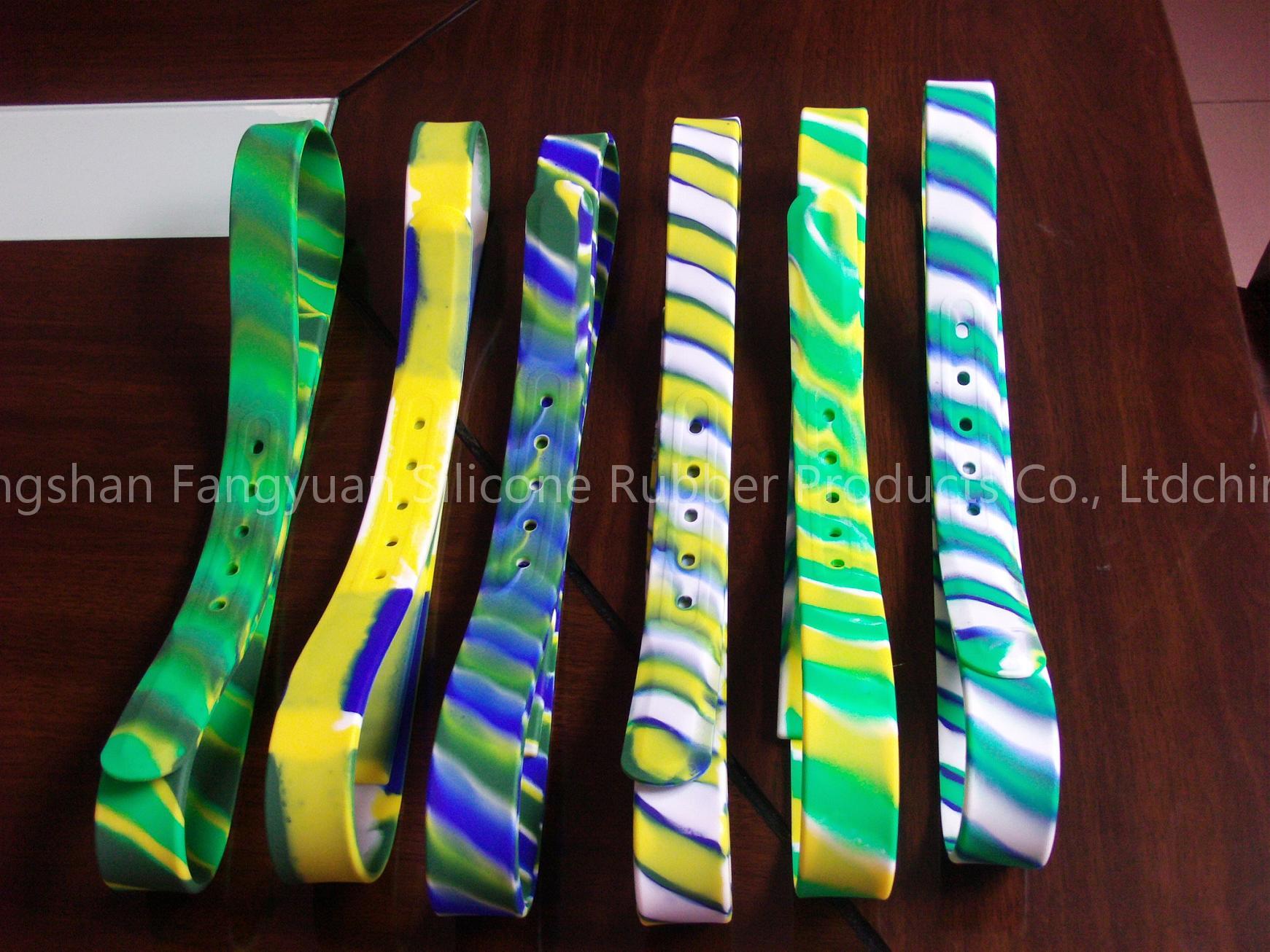 mix colors silicone rubber belts