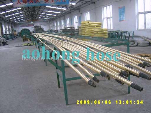 high pressure rubber hose (wire braid, wire spiral)