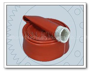 High Temperature Silicone Rubber Coated Fiberglass Sleeve