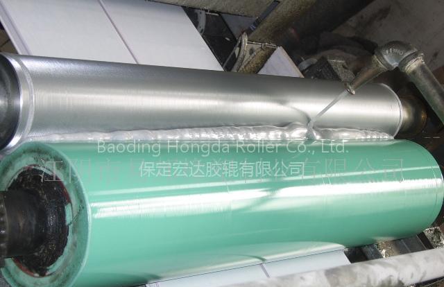 PVC Plastic Buckles Board Rubber-Covered Roller