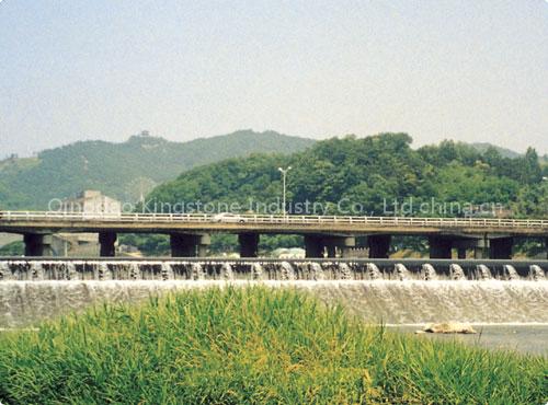 Fin rubber dam