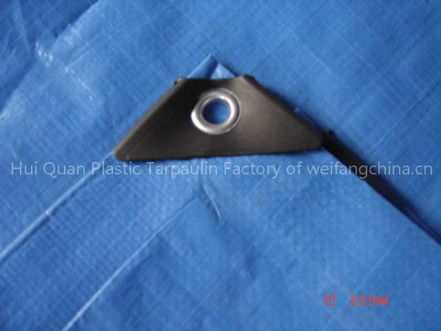 Blue / green tarpaulin