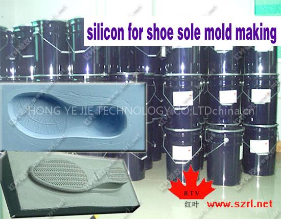 silicone rubber for shoe sole mold making
