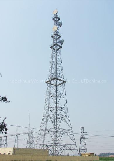 telecommunication steel tower