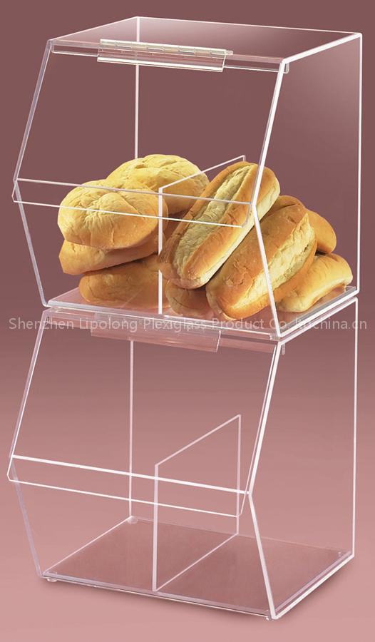 acrylic bread display