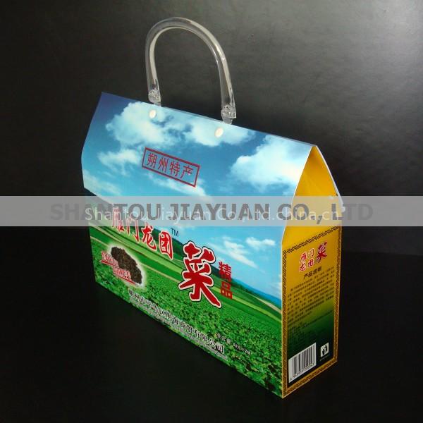 PVC promotional packaging box