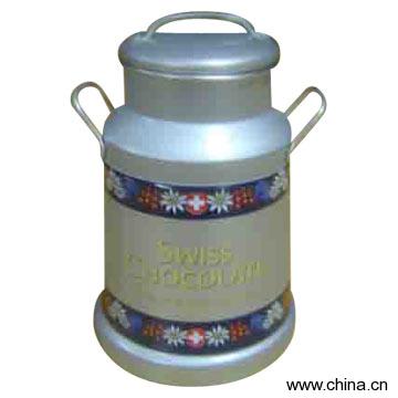 Tin Milk Box