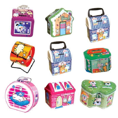 China (Mainland) Coin Tin Boxes