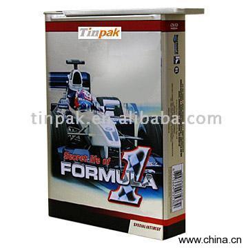 Slide Lid DVD Tin