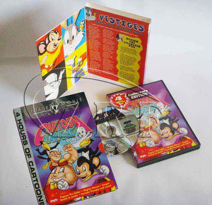 cartoon dvd case