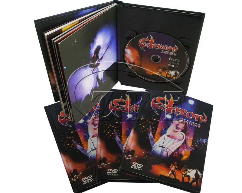 DVD tray packaging with booklet