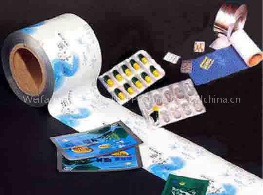 Composite foil for medicine