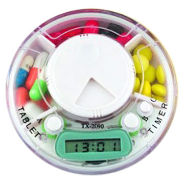 Pillbox with LCD Timer