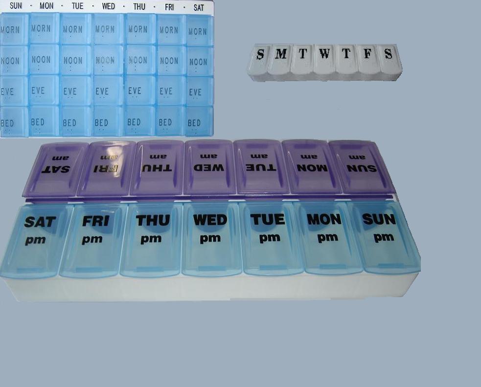 China (Mainland) 28 Days Pill Box