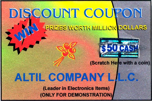 India Scratch-off Hologram