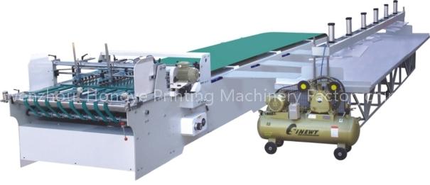 1200 Semi-Automatic Box Gluing Machine