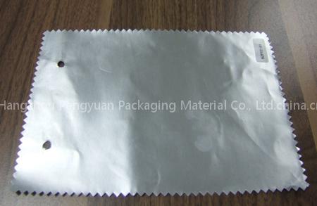 Alu foil laminated with kraft paper