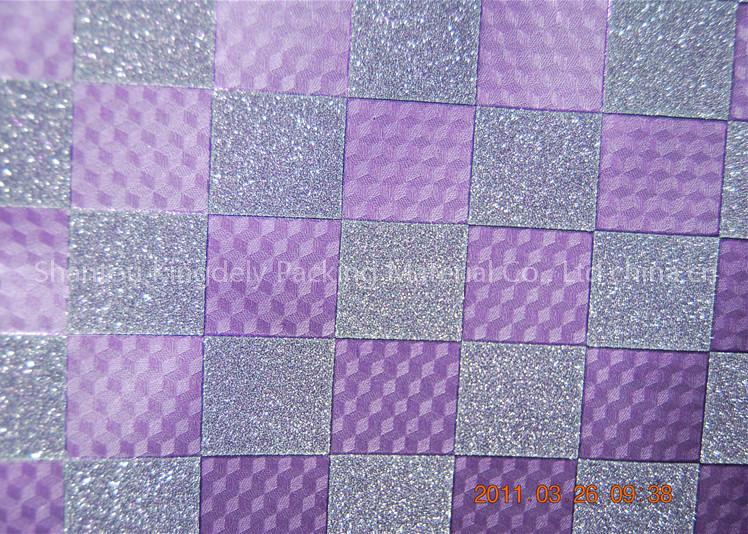 PP Plastic Packing Material Glitter Film