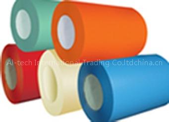 aluminium color coated coil
