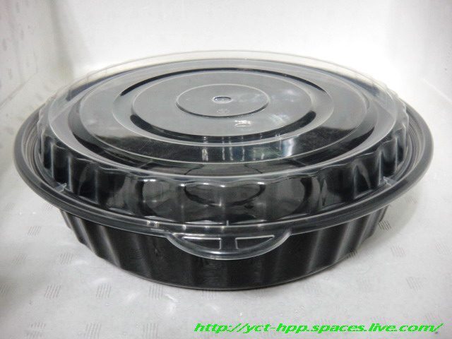 Round shape microwaveable PP box ( 48 oz )