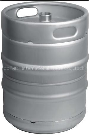 stainless steel beer keg