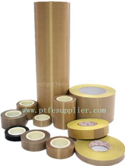 Standard PTFE Coated Fiberglass Tape — Acrylic Adhesive Backing