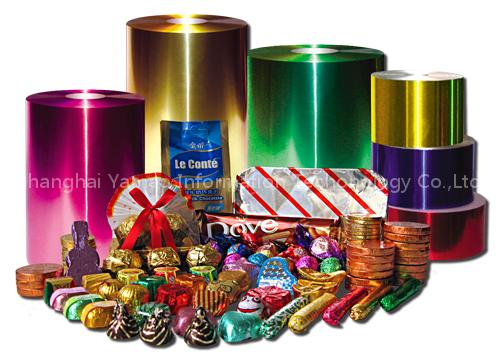 colour pure aluminum foil