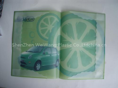 PP book cover , pp plastic book cover