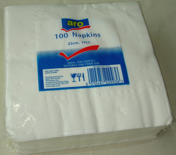 China (Mainland) Serviettes, Paper Napkins, Tissue Napkins