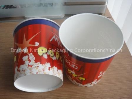 Disposable Popcorn Paper Bucket