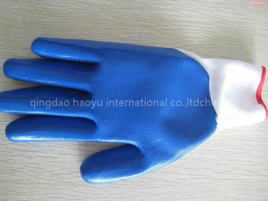 nitrile coated glove