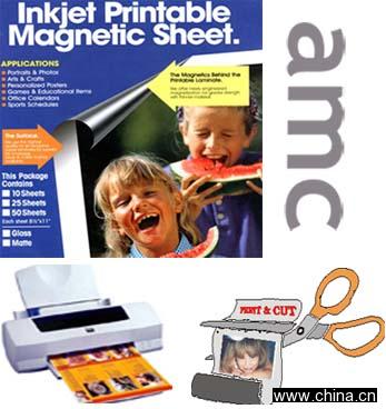 Magnetic Printing Paper