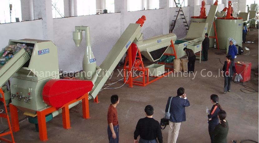 PET bottle washing line