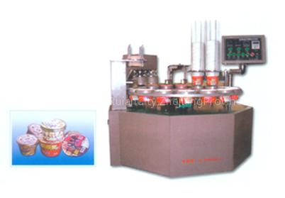 automatic turntable sealing machine for paper bowl