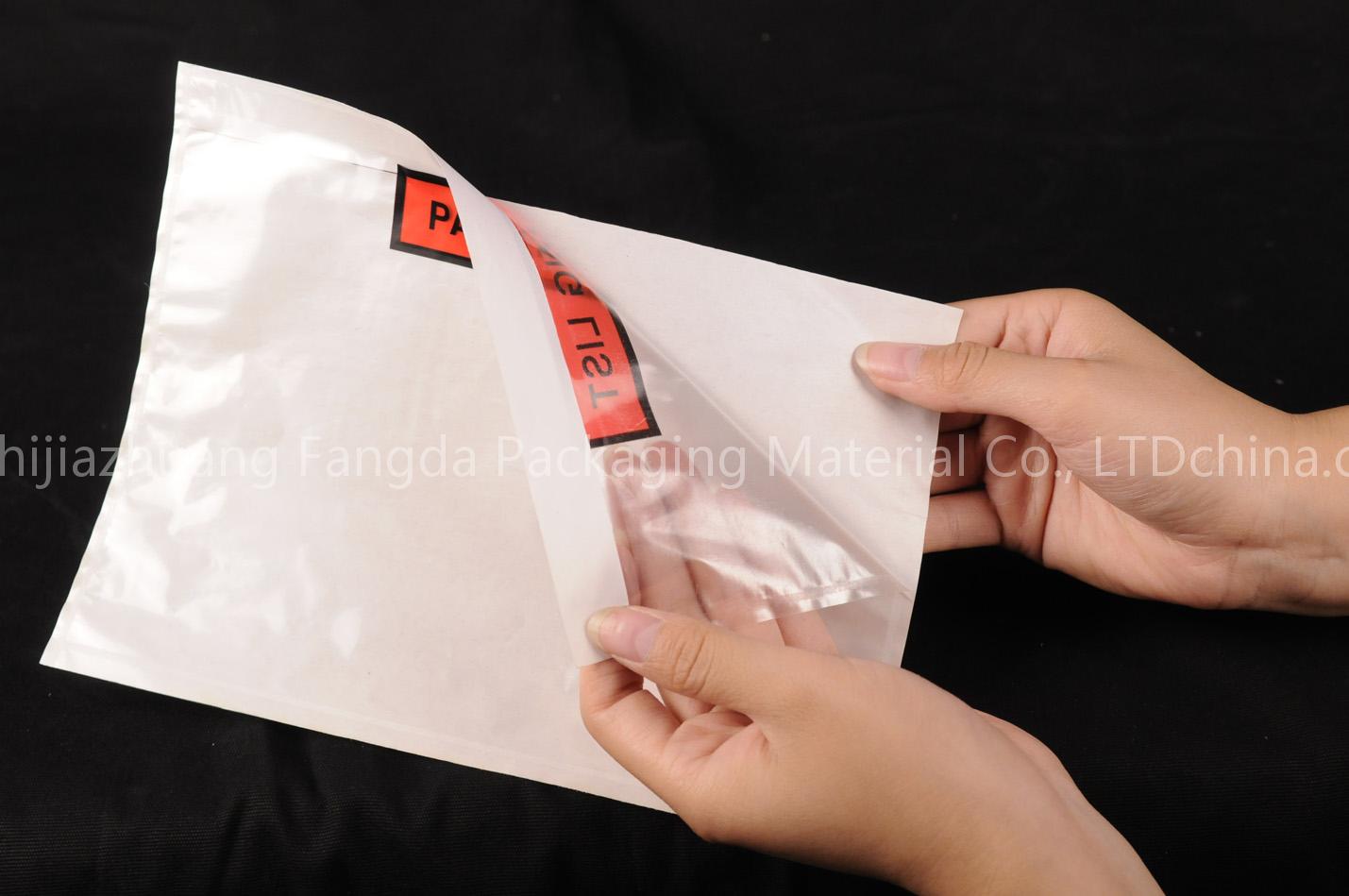 packing slip envelope