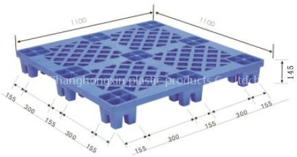 China manufacture 1100*1100*145mm plastic pallet
